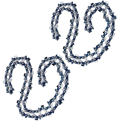 2PCS 18'' inch Chainsaw Chain Blade .325'' .058'' 72DL Drive Links Full-Chisel