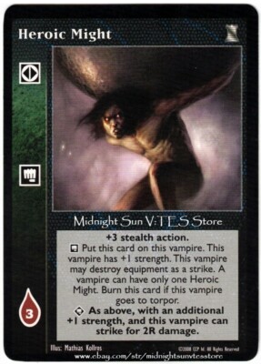 Heroic Might Keepers of Tradition V:TES VTES Vampire CCG