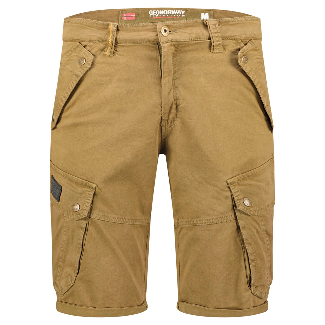 Шорты-бермуды Geo Norway PRODOL Herren цвета хаки из 100 хлопка Baumwolle SX1427H 8790₽