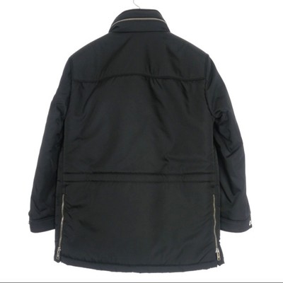 Prada 21AW Re-Nylon Triangle Logo Padded Blouson Jacket 44 Black 