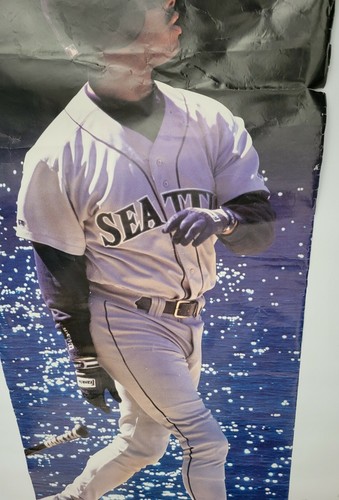 VINTAGE SPORTS POSTER ~ Ken Griffey Jr. Moonshot 1996 25x72" Costacos Brothers ~ - Picture 5 of 12