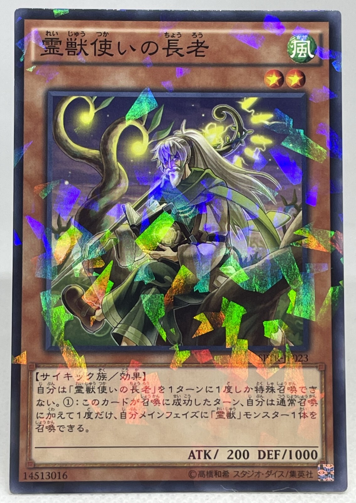Ritual Beast Tamer Elder Sptr Jp023 Yu Gi Oh Card Ocg Konami Japanese Rare F S Ebay