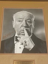 Alfred Hitchcock ~ Signed Autographed 8"x 10" Photograph Framed & Matted!!!
