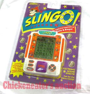 slingo handheld game