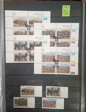 Namibia 702.-705. postfrisch + als 4er Blocksatz gestempelt.