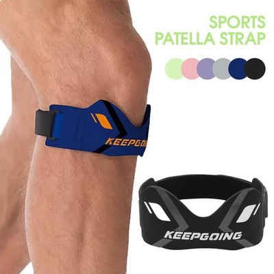 Patellasehnenstützgurt, verstellbare Kniebandagen Träger Schutz Unisex