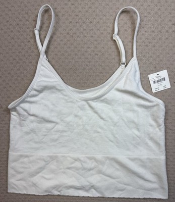 Anthropology Crème Tank Top Crop Size L/XL NWT. MSRP - $24.00