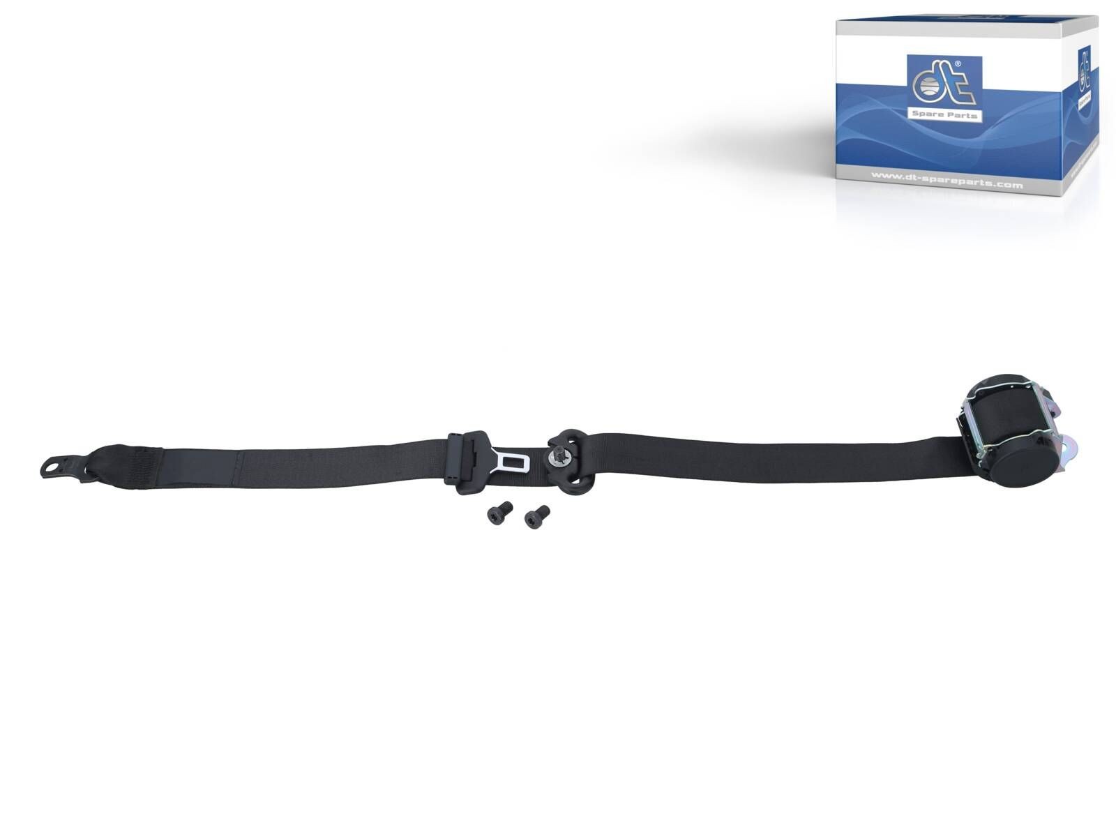 Ceinture de sécurité DT Spare Parts 7.76702 avec enrouleur automatique renforcé