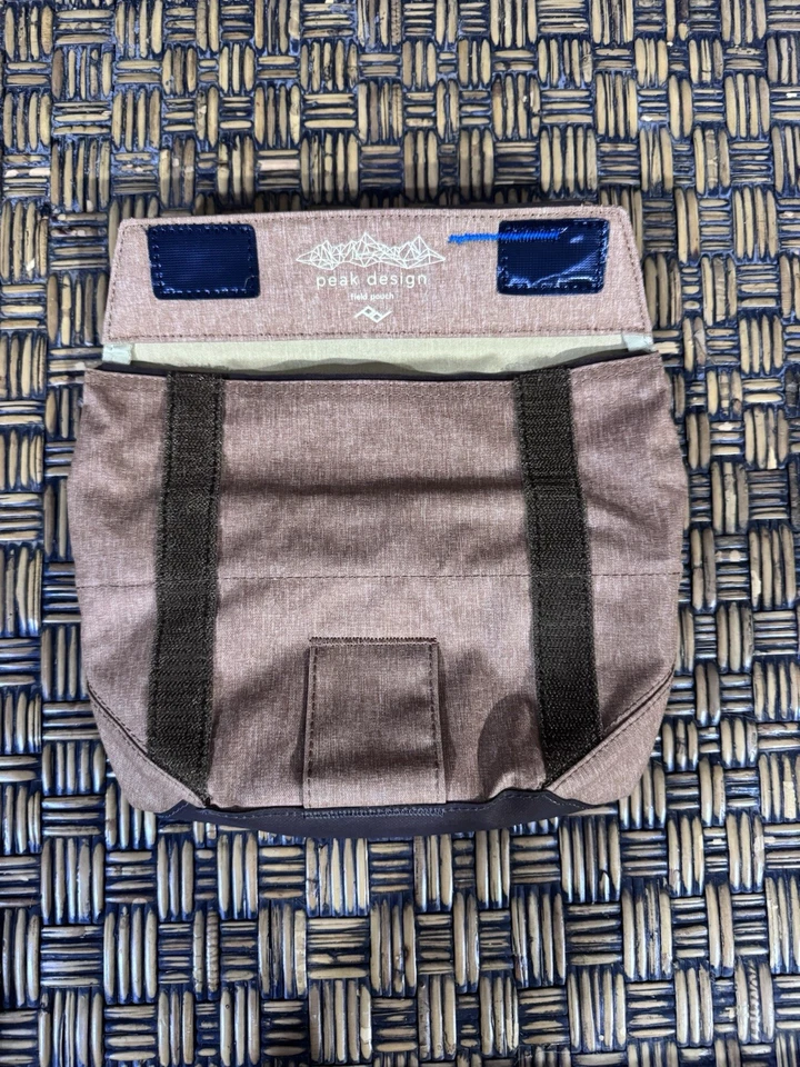 🔥 Peak Design Field Pouch V1 - Cámara, Pesca, Senderismo Marrón Tostado (BP-BR-1) Foto 3 de 4