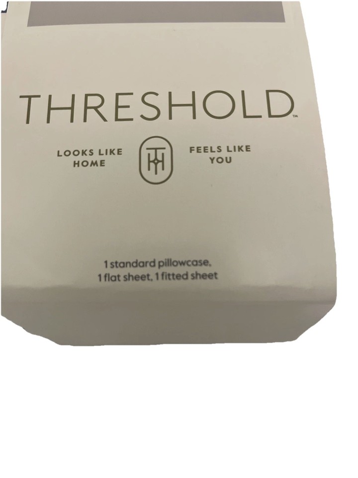 NEW Threshold Performance 400TC Twin XL Sheet Set. Christmas / Holidays ...