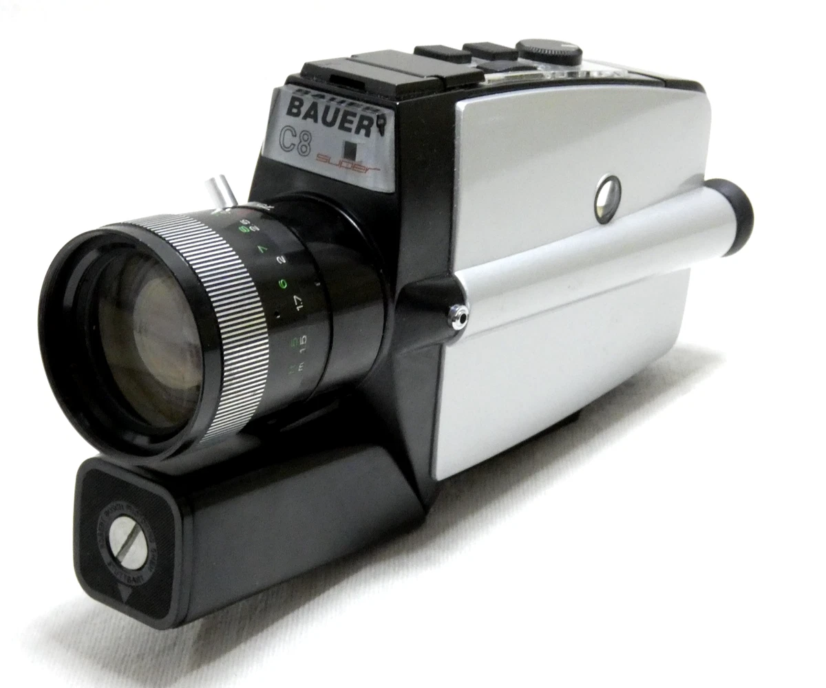 Caméra Super 8 Bauer A 508 – Pour Pièces Détachées, Projet Restauration