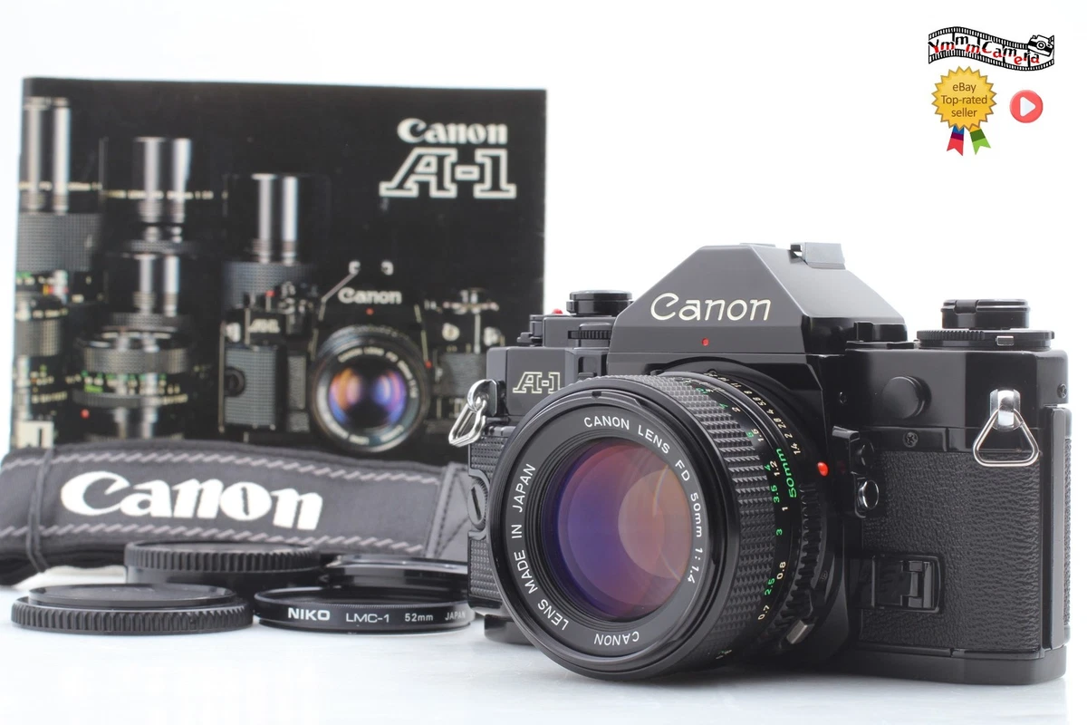 カメラ、光学機器 【G】CANON A-1/CANON A-1 レンズ付き フィルム
