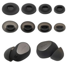 Silicone Earbuds Tips for Jabra Elite 10 - Replacement Ear Tips 4 Pairs L/M/...