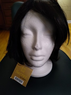 HS Secret Hair Collection Wig Color: Dark Brown 