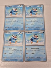 4x Piplup 027/094 ME02 Phantasmal Flames PFL Pokemon TCG English Deck Building 