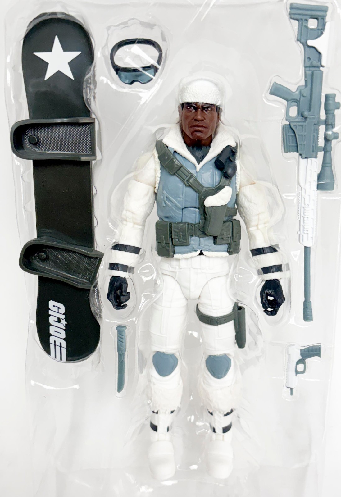 Loose Clifton Iceberg Nash #207 Gi Joe 6" Figure Classified Hasbro