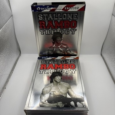 Rambo Trilogy - Special Edition DVD Set - Sylvester Stallone - Metal Case
