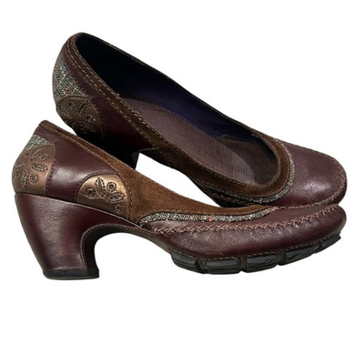 #ad #ad Indigo by Clarks Women#x27;s Mesmerize Pump in Leather Suede and Tweed Tones 11M $29.00