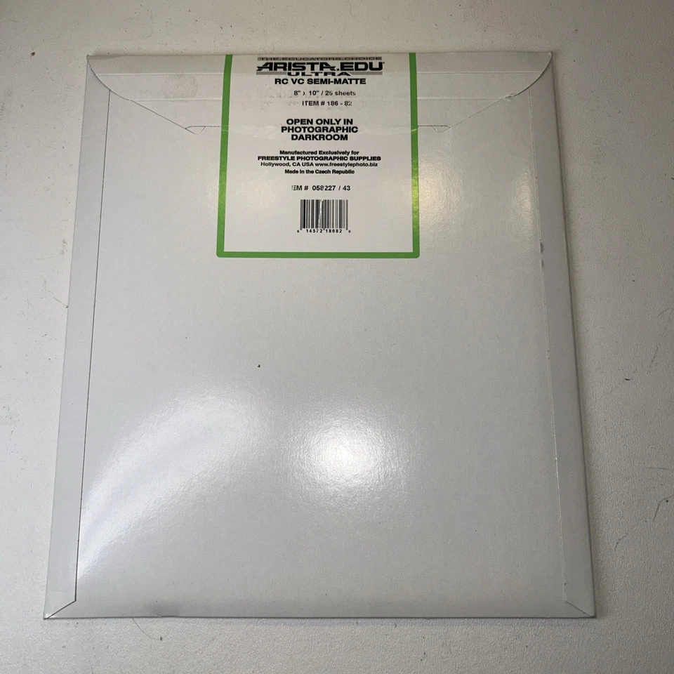 ARISTA.EDU ULTRA RC VC PAPEL SEMI MATE - 8X10 25 HOJAS - PRECINTADO 186 - 82 Foto 2 de 3