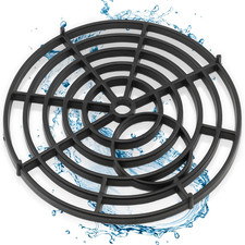 Black Drain Cover - (7",175Mm) Diameter Plastic Outdoor Drain Cover to Stop Leav