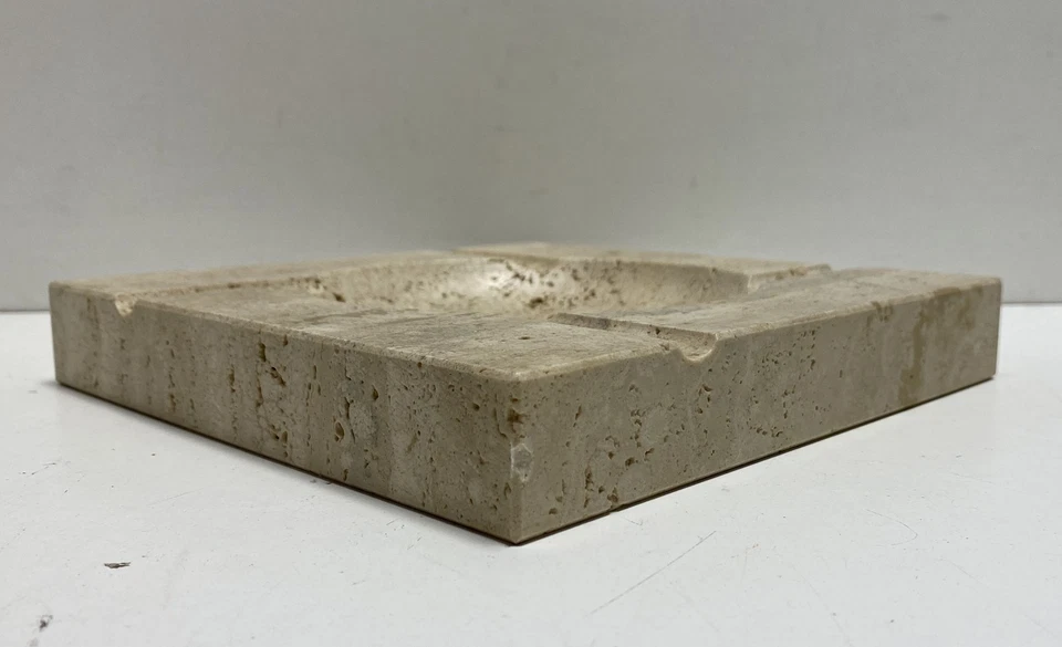 Mármol travertino de 8 pulgadas de ancho MCM piedra atrapa todos los detalles del hogar Foto 3 de 4