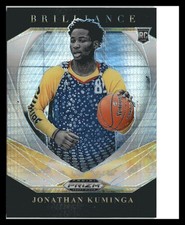 2021 Panini Prizm Draft Picks #13 Jonathan Kuminga Brilliance Prizms Hyper