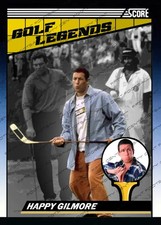 Adam Sandler Happy Gilmore Golf Legends Custom Trading Card 