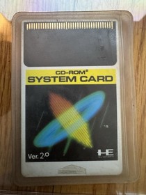 NEC PC Engine/CoreGrafx CD Rom 2 System Card Ver. 2.0 Japan