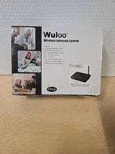 NEW Wuloo Wireless Home Intercom System - 4 Pack Multichannel W666-P4 - Black
