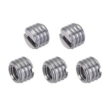1/4" Female to 3/8" Male Screw Adapter 0.28" for Tripod Alloy Steel 5Pcs
