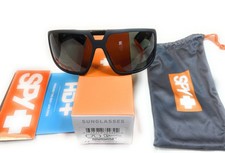 Spy Touring Sunglasses - Soft Matte Black - HD Gray Green, Italy, Pre-owned