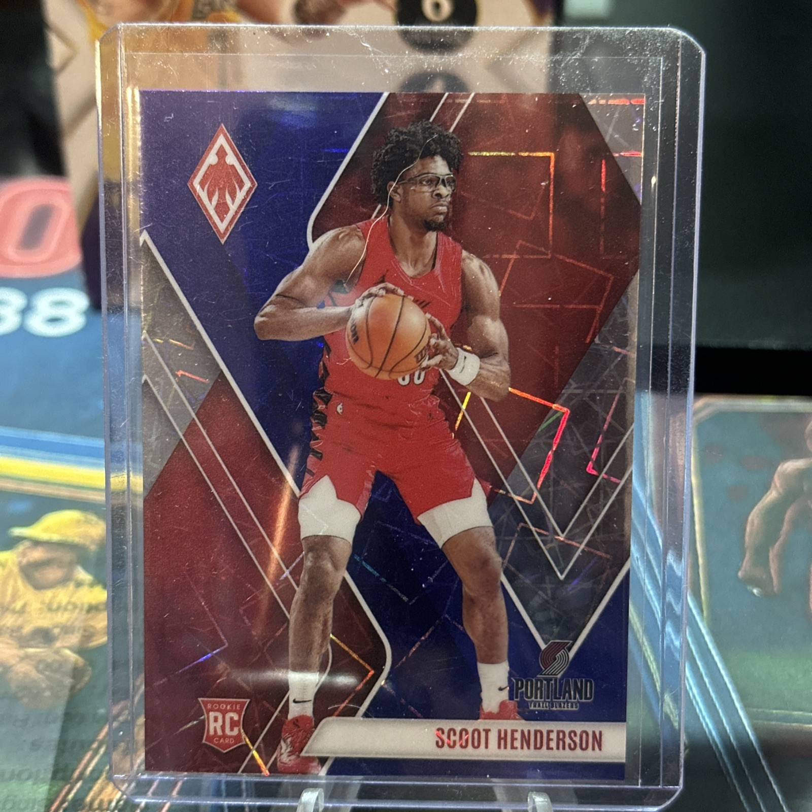 2023 PANINI PHOENIX BLUE LAZER #298 SCOOT HENDERSON ROOKIE RC234/275