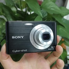 Sony Cyber-shot DSC-W550 black 14.1MP 4x Zoom Digital Camera English Languague