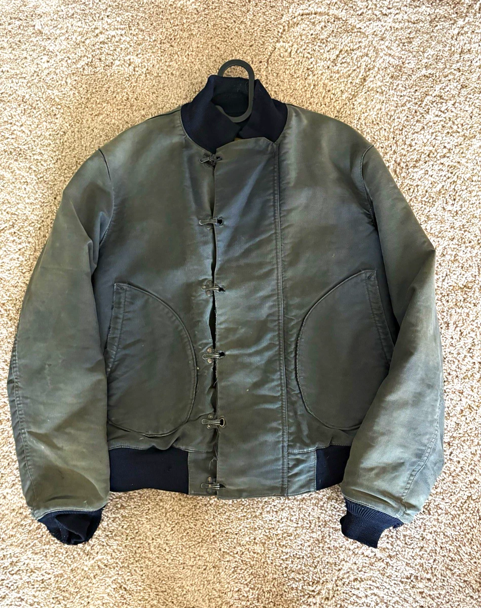 Usn Deck Jacket In Original Ww2 Collectible Us Uniforms for sale