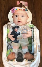Add a Kid MULTNOMAH FALLS OREGON 6M To 18M Oversized Cotton BIB