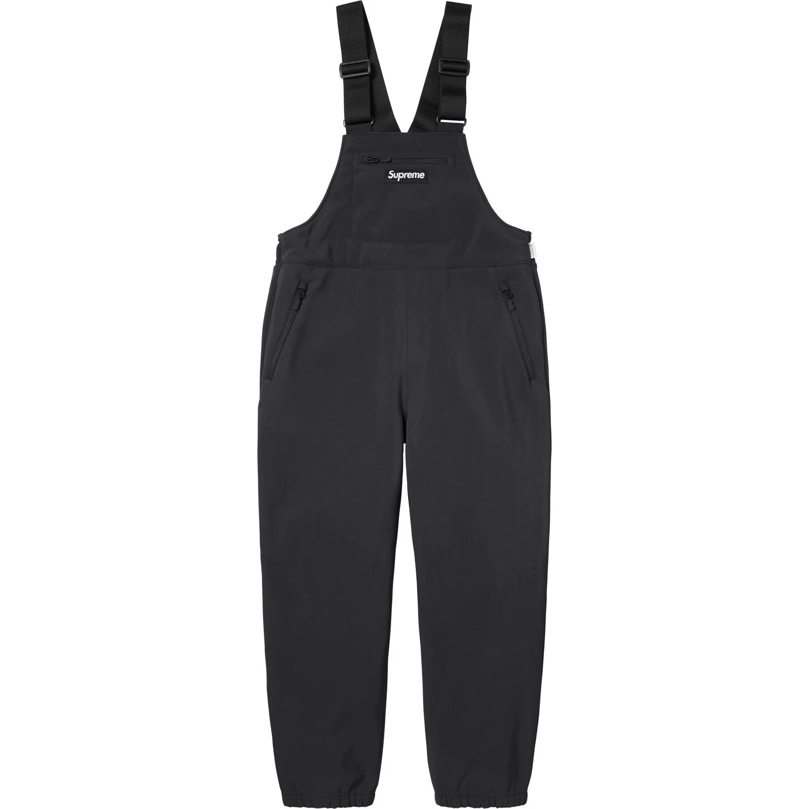 Supreme Windstopper Overalls Black FW24 Ski Snowboard GORE Poly Pants Size Large