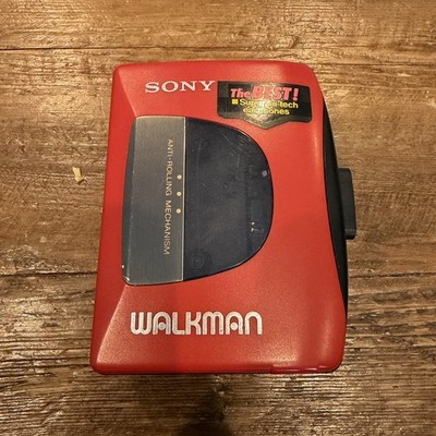 Vintage Sony Walkman Cassette Player WM-EX10 Tested Working RARE