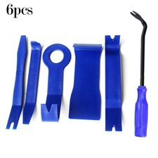 6 Pcs Car Door Trim Removal Tool Set Auto Plastic Panel Dash Audio Repair Kit
