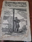 Harpers Weekly Sat. July 16th 1864 Civil War Era Complete 16 Pages