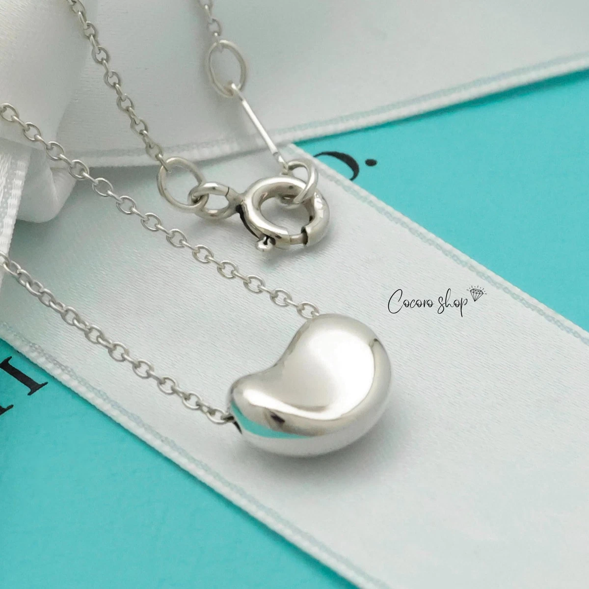 Tiffany Bean Necklace for sale | eBay