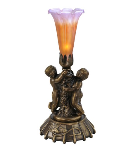 Meyda Tiffany 11500 12" Tall Novelty Table Lamp - Copper - Picture 2 of 2