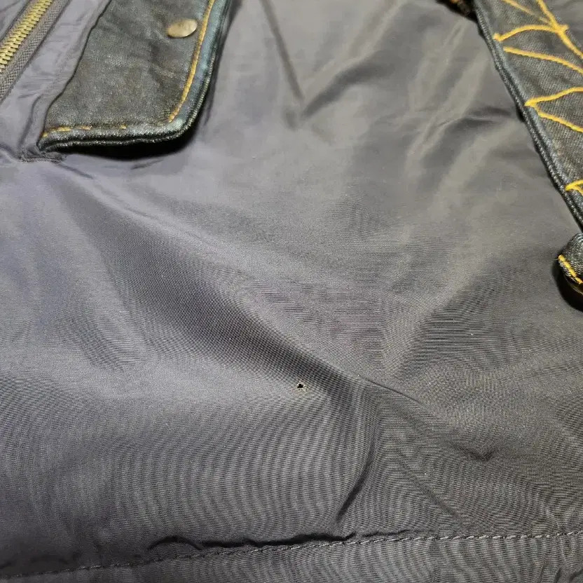 Unique Design Padding Jacket with Denim Details, … - image 7