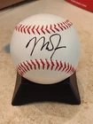 Mike Trout California Angels Autographed Baseball With Certification