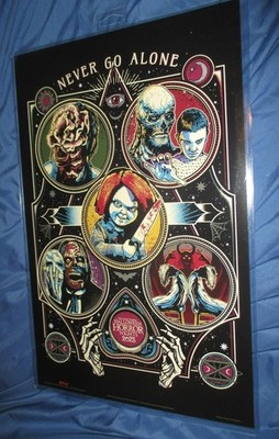 Halloween Horror Nights Universal Studios Parks HHN 2023 Chucky print poster HHN