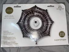 Spider Web Foil Balloon Halloween Decorations Party Supplies Spider 33inch New