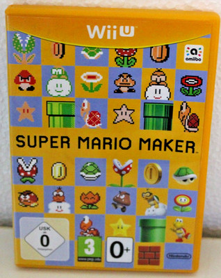 Super Mario Maker  (Nintendo Wii U ) mit OVP mit Anleitung - 24.8 926 S5