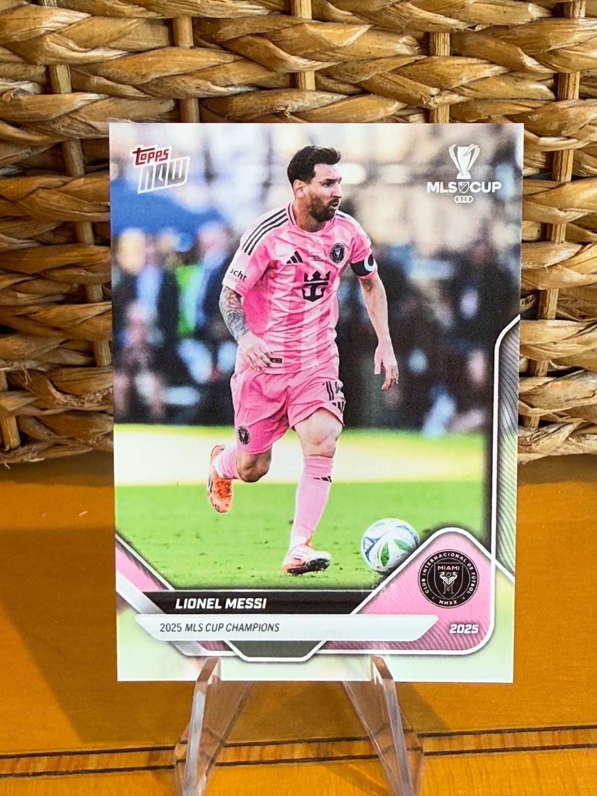 2025 MLS Cup - Inter Miami CF - MLS Topps NOW MLSC-2 Lionel Messi