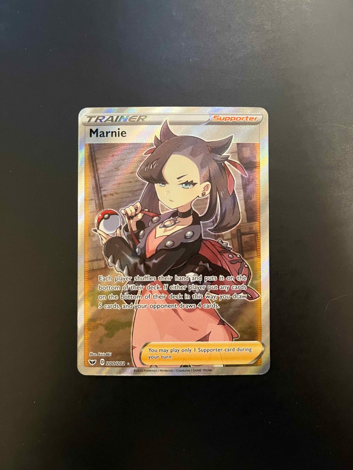 Marnie 2020 Sword & Shield #200/202 Holo (Full Art) Price Guide
