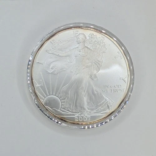 2007 American Silver Eagle Bullion in Air-Tite