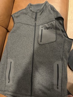 KUIU Base Camp Vest Men’s XXL Gray Full Zip Hunting Fleece Outdoor